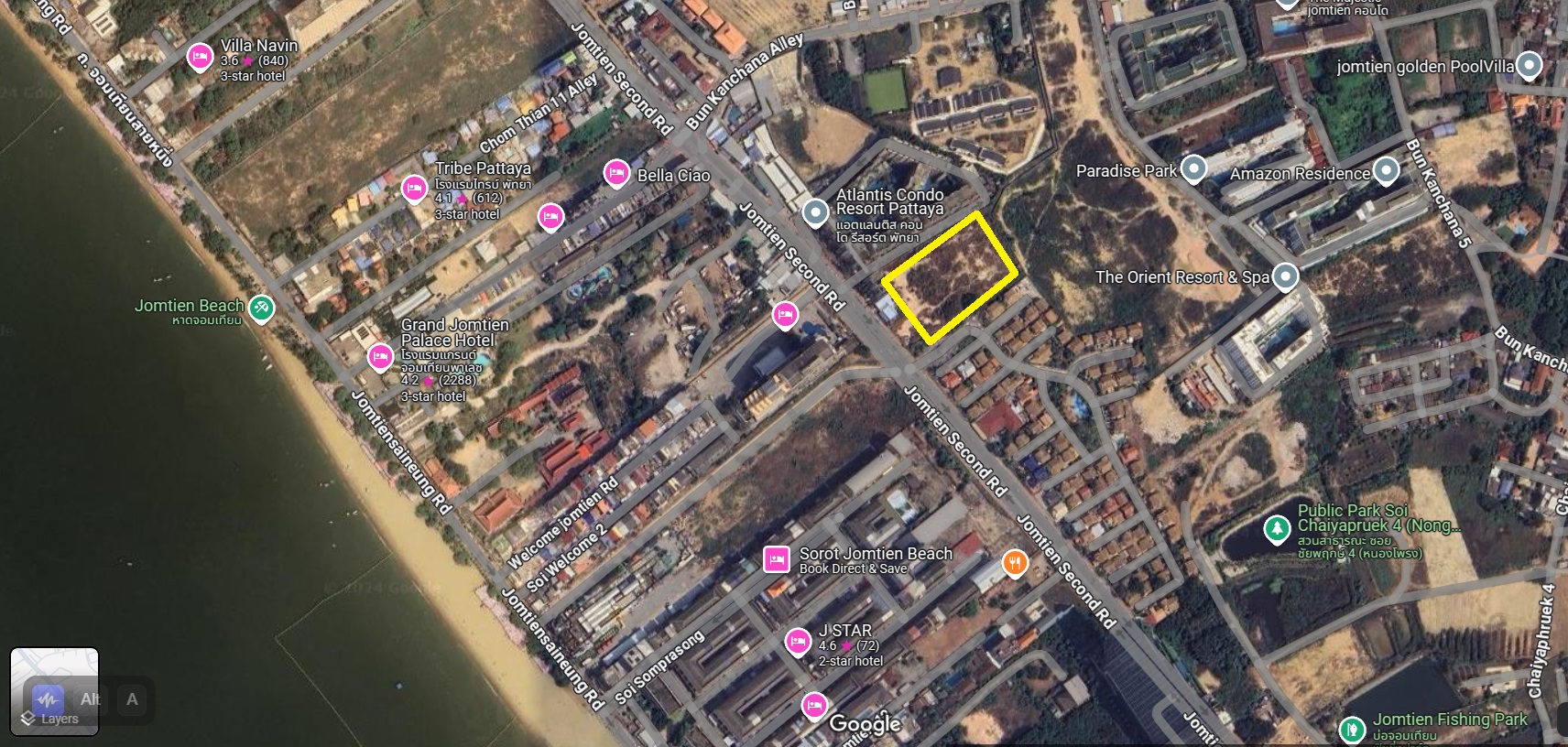 Embassy life pattaya 17 Location embassy life (1)