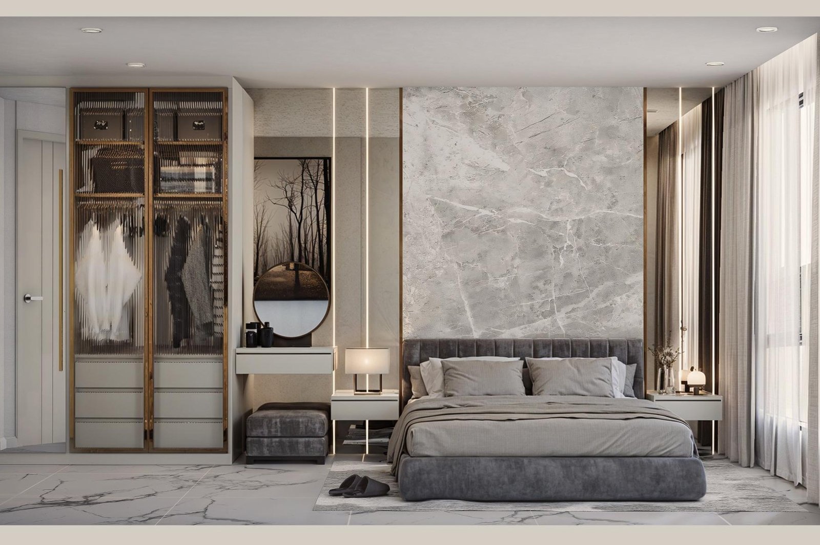Avenue boutique pattaya 11 Rendering_1 bedroom 4a (6)
