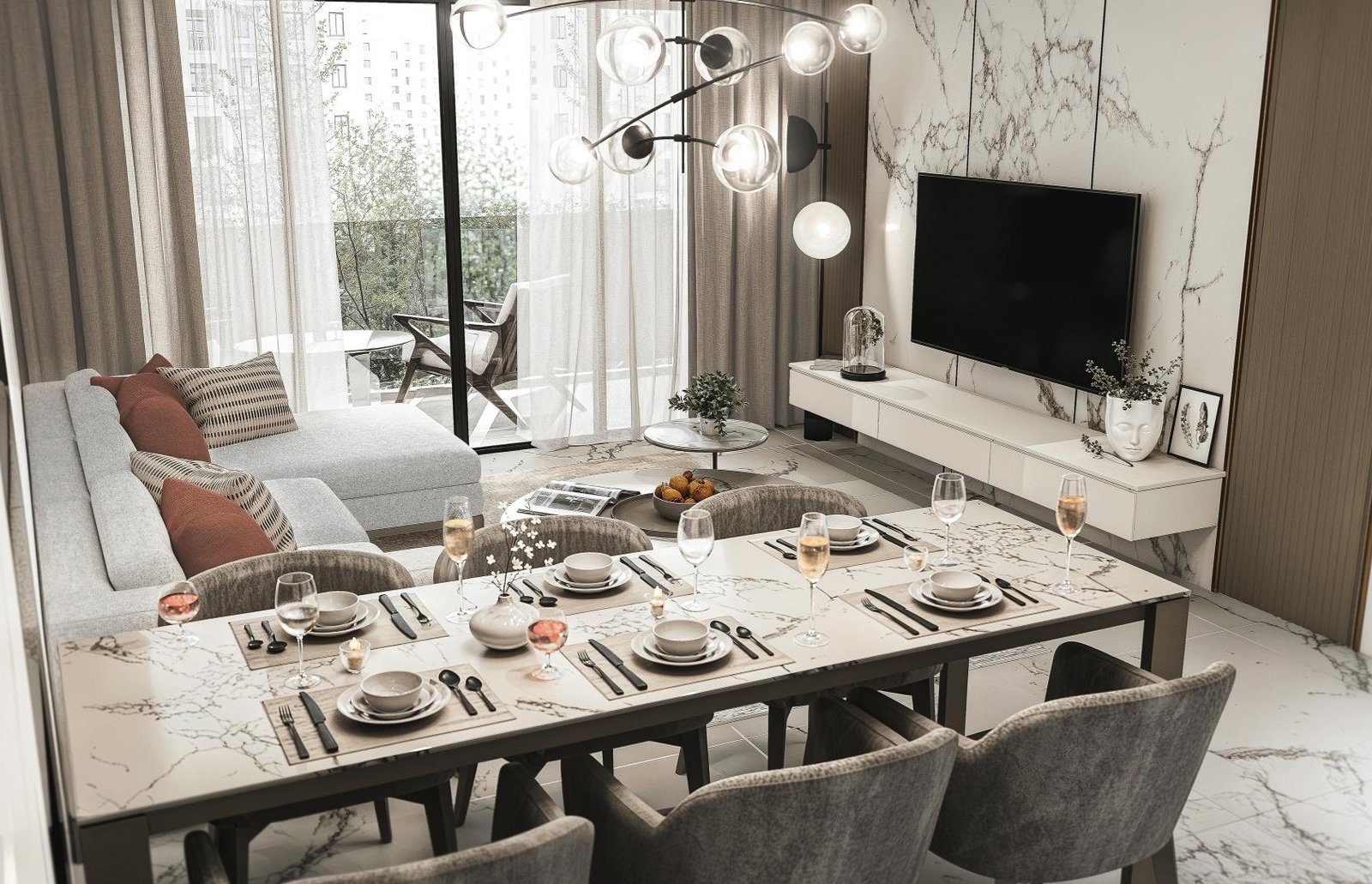 Avenue boutique pattaya 17 Rendering_2 bedroom 1b (7)