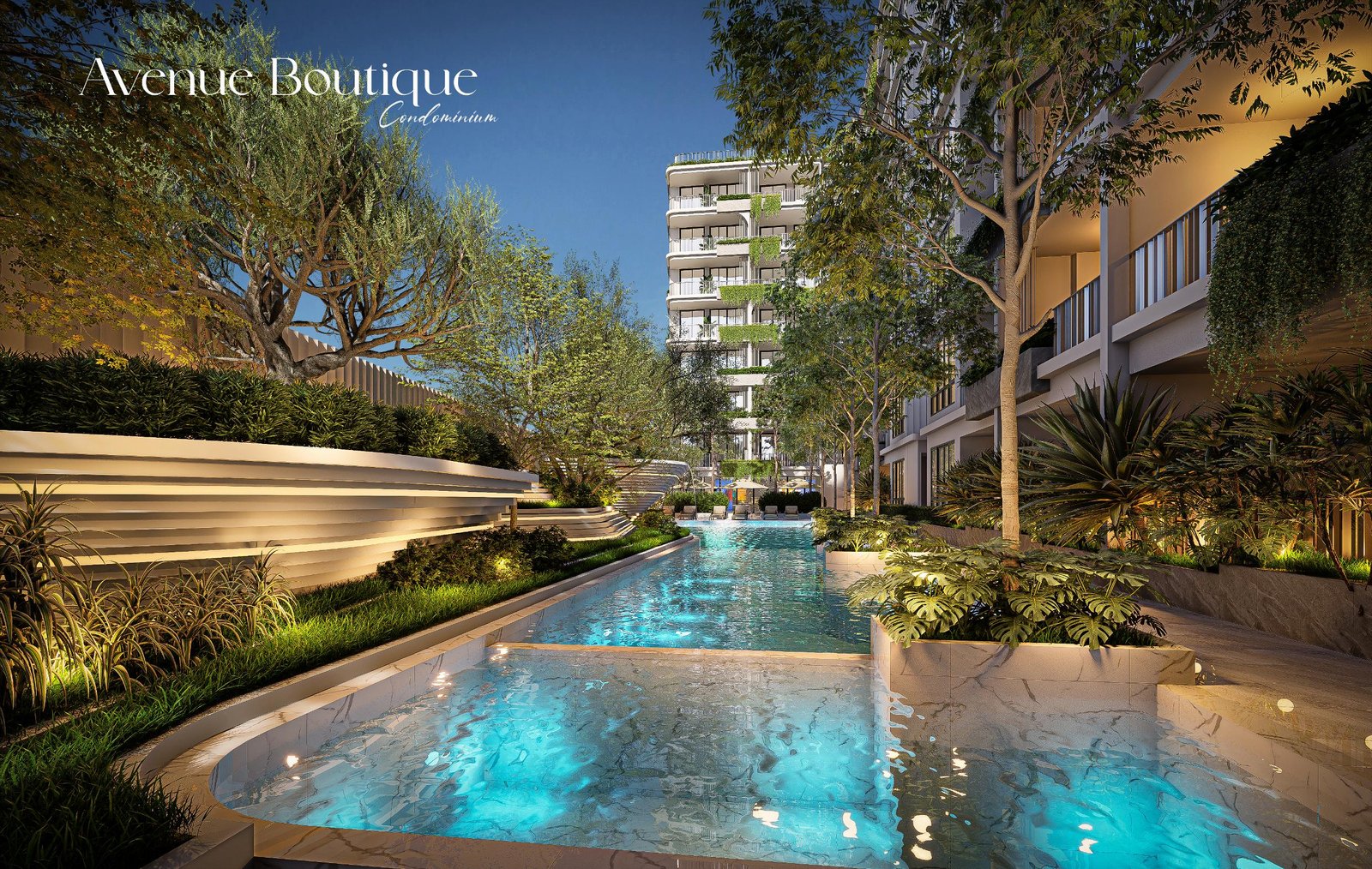 Avenue boutique pattaya 20 Rendering_swimming pool (3)