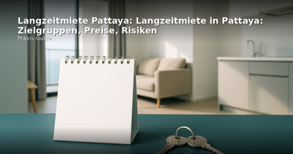 Langzeitmiete Pattaya