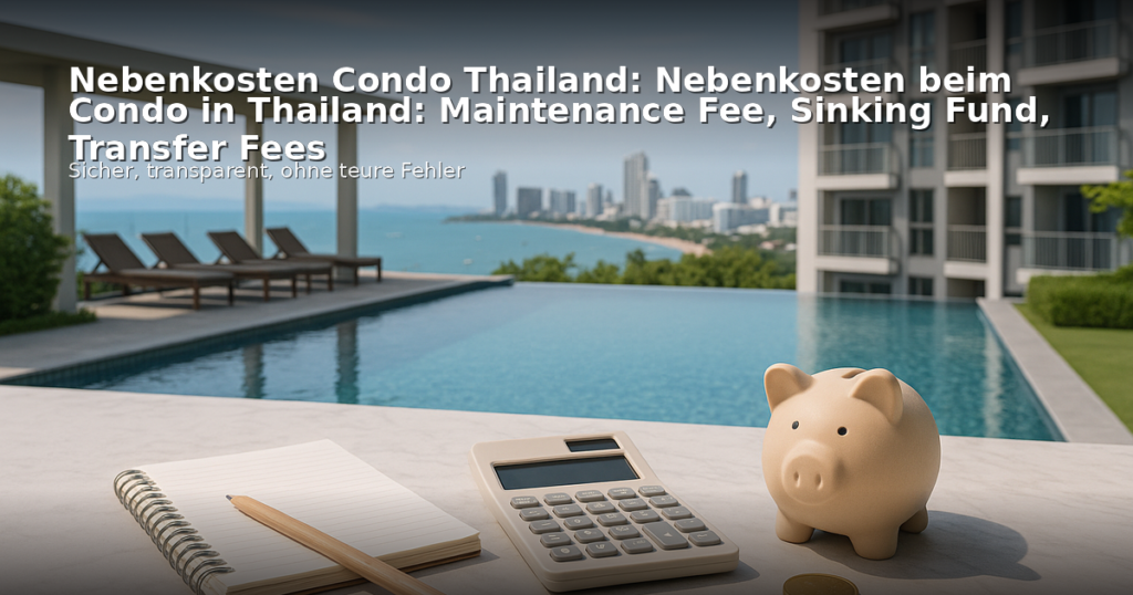 Nebenkosten Condo Thailand