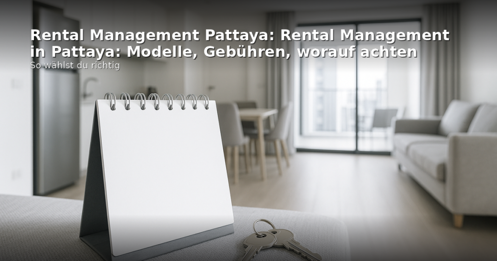 Rental Management Pattaya