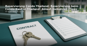 Reservierung condo thailand