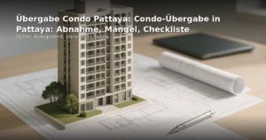 Übergabe condo pattaya